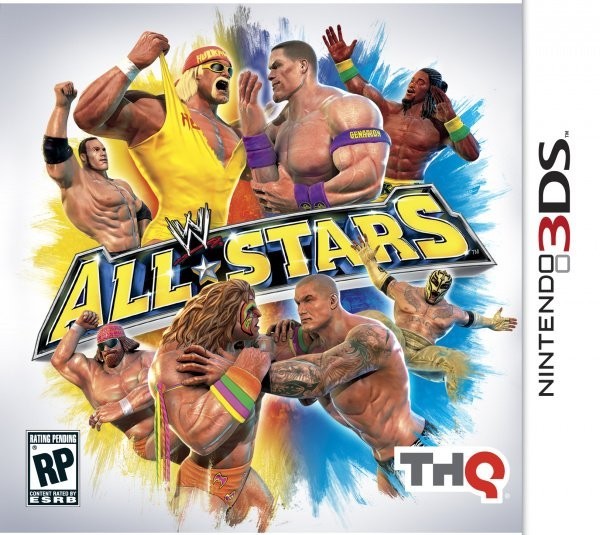 Portada oficial de WWE All Stars  3DS