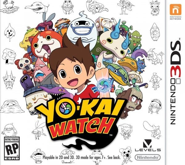 Portada oficial de Yo-Kai Watch  3DS