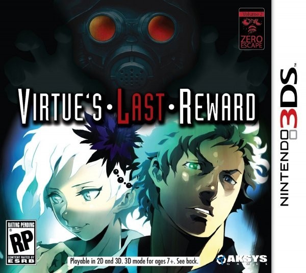 Portada oficial de Zero Escape: Virtue's Last Reward  3DS
