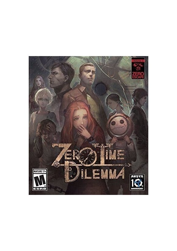 Portada oficial de Zero Escape: Zero Time Dilemma 3DS