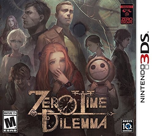 Portada oficial de Zero Time Dilemma  3DS