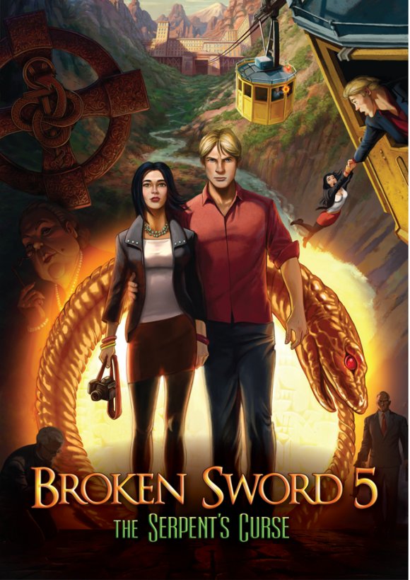 Portada oficial de Broken Sword 5 The Serpent's Curse ANDROID