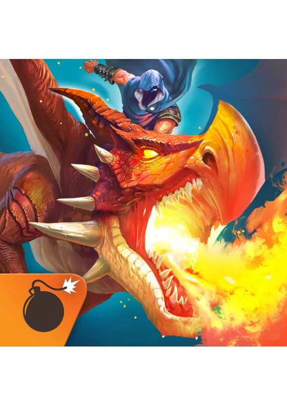 Portada oficial de Dragons of Atlantis: Heirs of the Dragon ANDROID