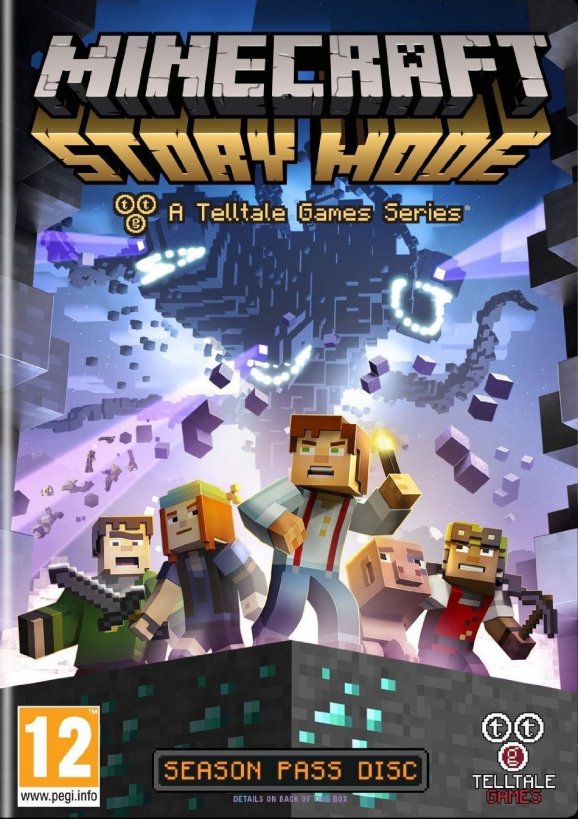 Portada oficial de Minecraft: Story Mode ANDROID