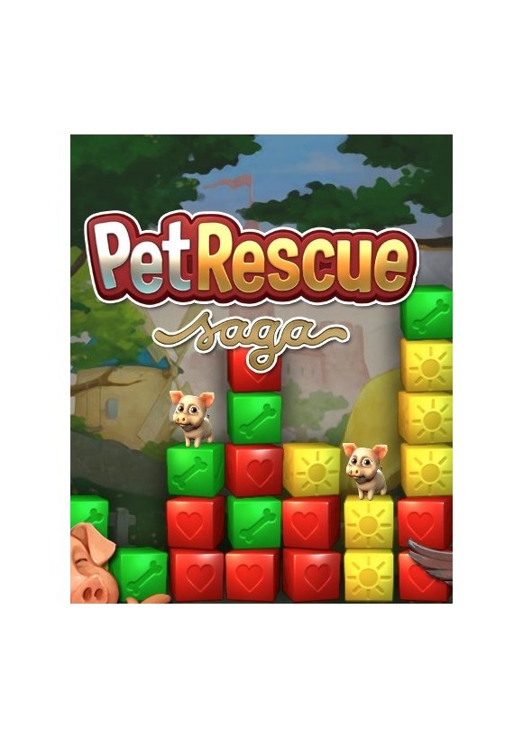 Portada oficial de Pet Rescue Saga ANDROID