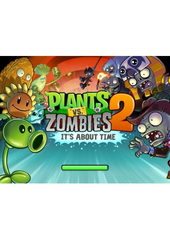 Portada oficial de Plants vs Zombies 2 It's About Time ANDROID