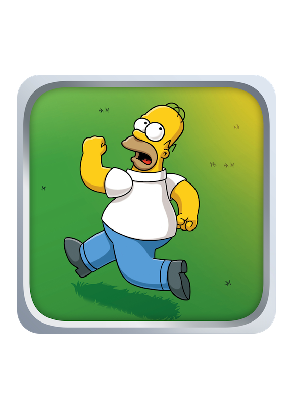 Portada oficial de The Simpsons Tapped Out ANDROID