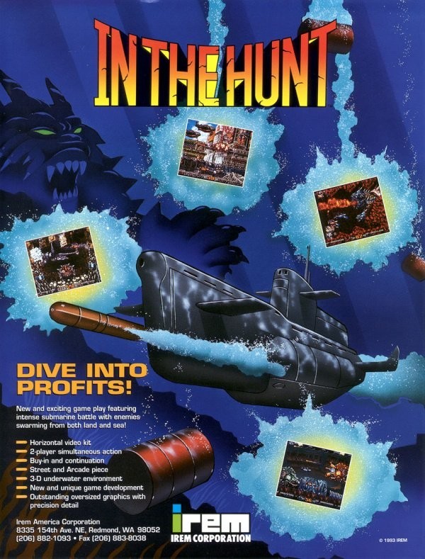 Portada oficial de In The Hunt  ARCADE