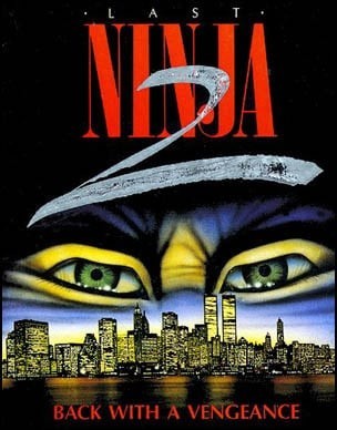 Portada oficial de Last Ninja 2: Back with a Vengeance  C64