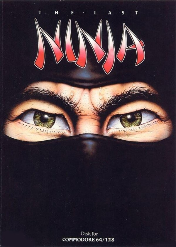 Portada oficial de The Last Ninja  C64