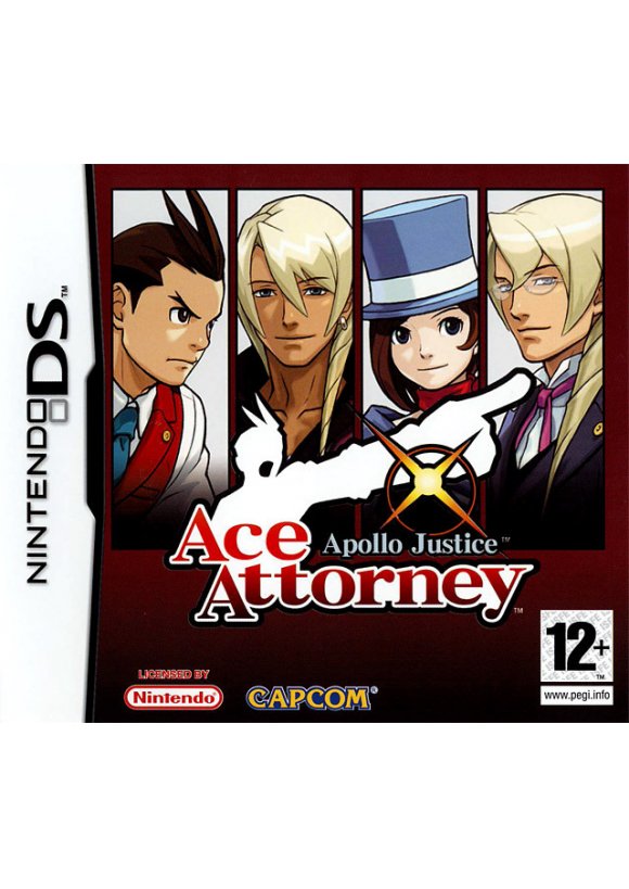 Portada oficial de Ace Attorney Apollo Justice DS