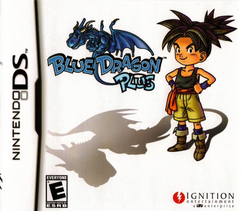 Portada oficial de Blue Dragon Plus  DS