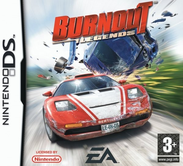 Portada oficial de Burnout Legends  DS