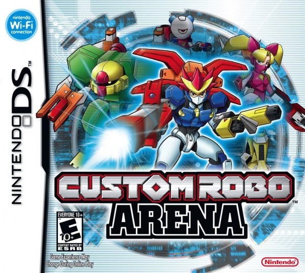Portada oficial de Custom Robo Arena  DS