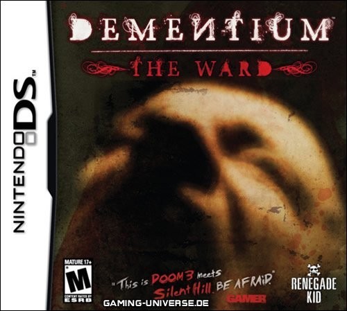 Portada oficial de Dementium: The Ward  DS
