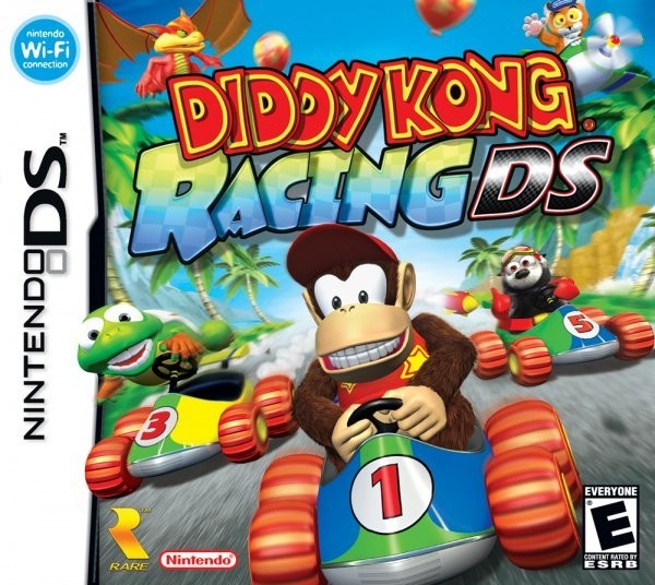 Portada oficial de Diddy Kong Racing  DS