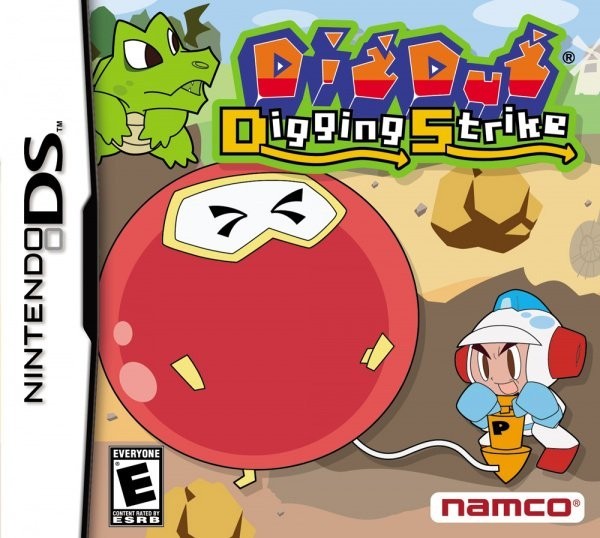 Portada oficial de Dig Dug Digging Strike  DS