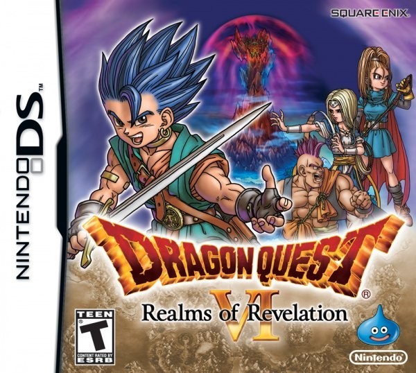 Portada oficial de Dragon Quest VI: Realms of Revelation  DS