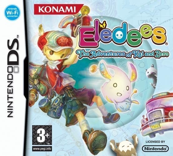 Portada oficial de Eledees: The Adventures of Kai and Zero  DS