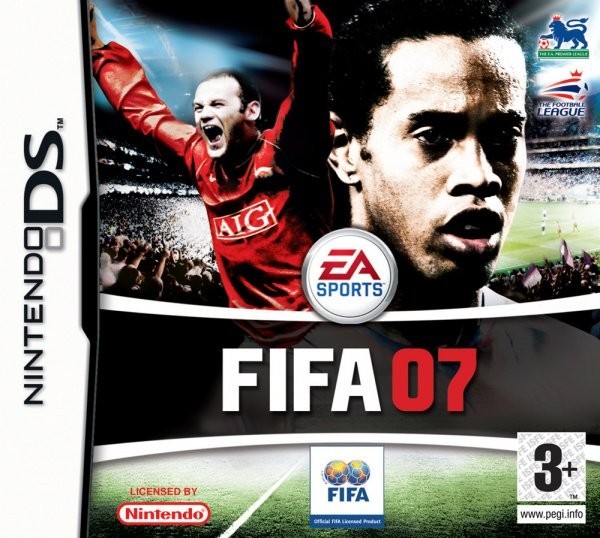 Portada oficial de FIFA 07  DS