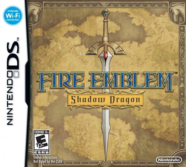 Portada oficial de Fire Emblem: Shadow Dragon  DS