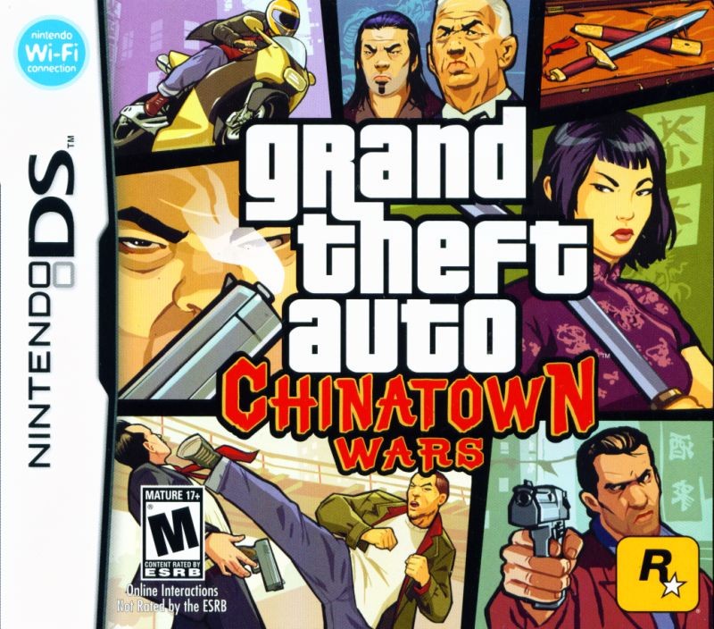Portada oficial de Grand Theft Auto: Chinatown Wars  DS