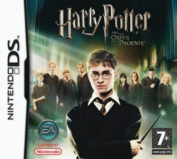 Portada oficial de Harry Potter and the Order of the Phoenix  DS