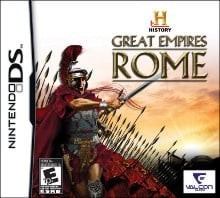 Portada oficial de HISTORY Great Empires: Rome  DS