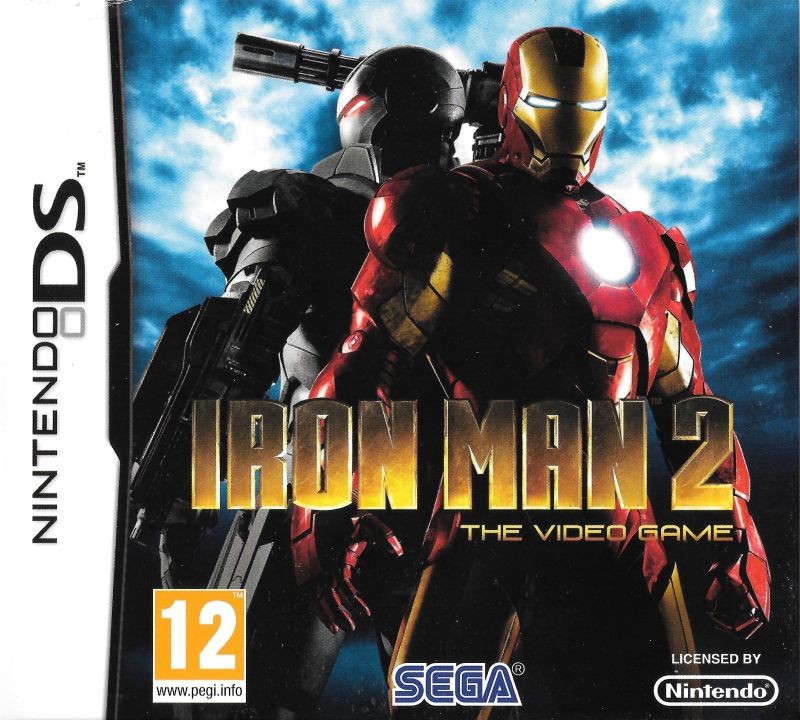 Portada oficial de Iron Man 2  DS