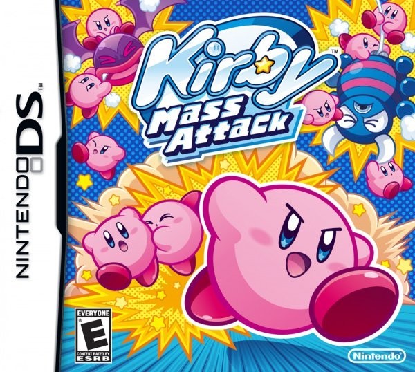 Portada oficial de Kirby Mass Attack  DS