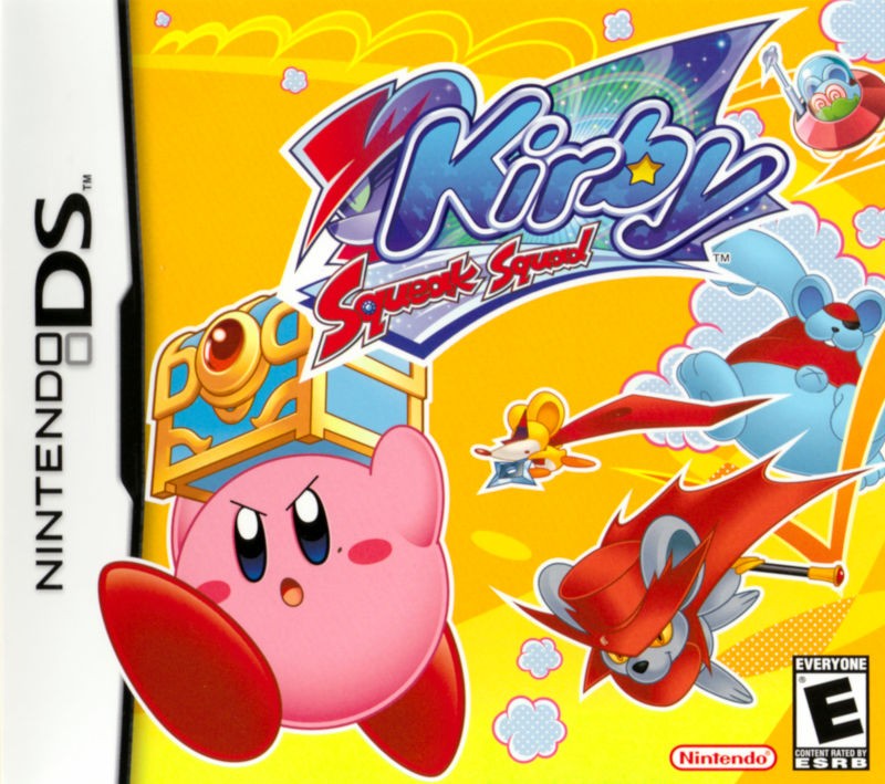 Portada oficial de Kirby Squeak Squad  DS