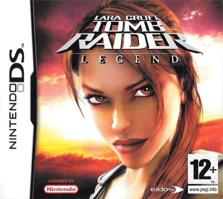 Portada oficial de Lara Croft Tomb Raider: Legend  DS