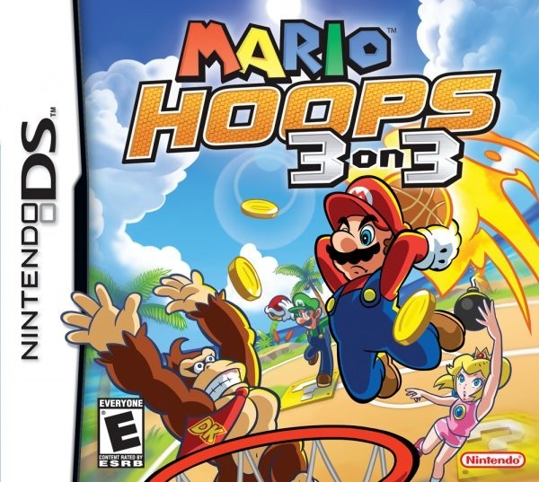 Portada oficial de Mario Hoops 3 on 3  DS