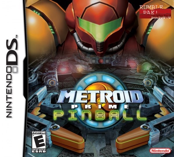 Portada oficial de Metroid Prime Pinball  DS