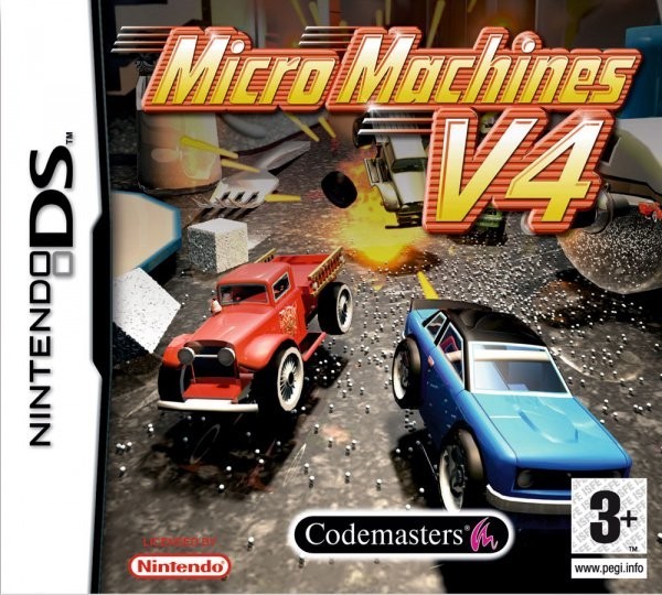 Portada oficial de Micro Machines v4  DS