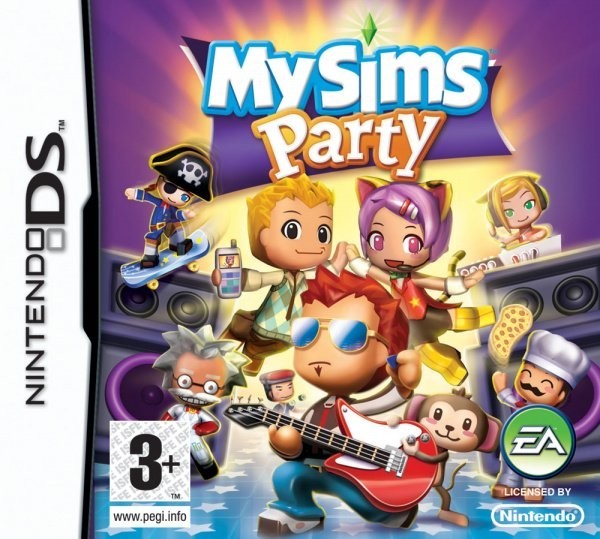 Portada oficial de MySims Party  DS