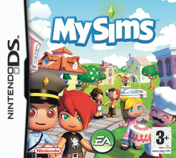 Portada oficial de MySims  DS
