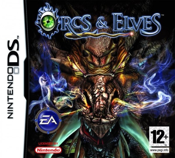 Portada oficial de Orcs & Elves  DS