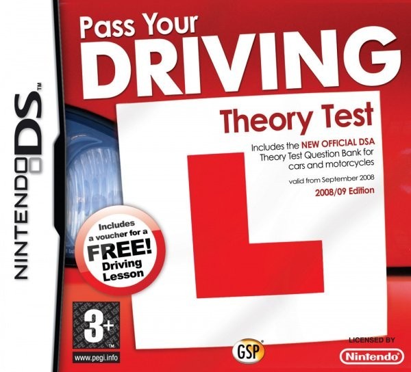 Portada oficial de Pass Your Driving Theory Test  DS