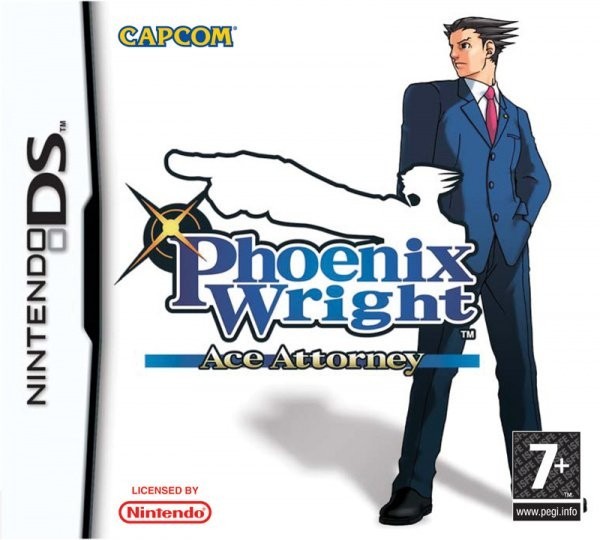 Portada oficial de Phoenix Wright: Ace Attorney  DS