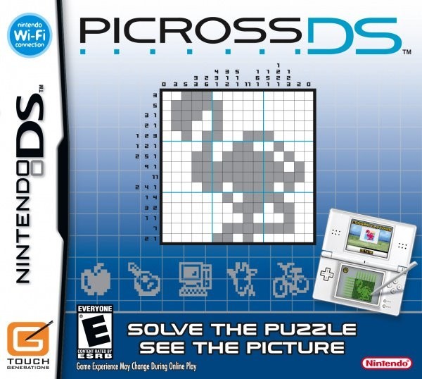 Portada oficial de Picross DS  DS