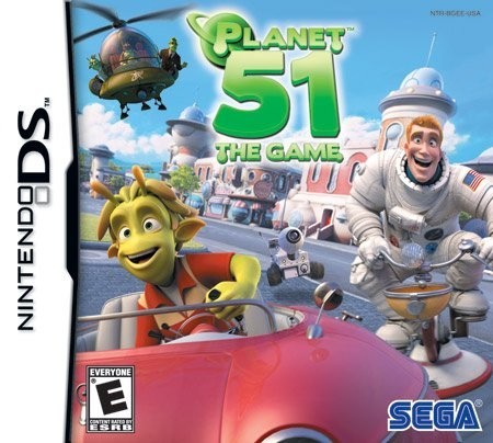 Portada oficial de Planet 51  DS