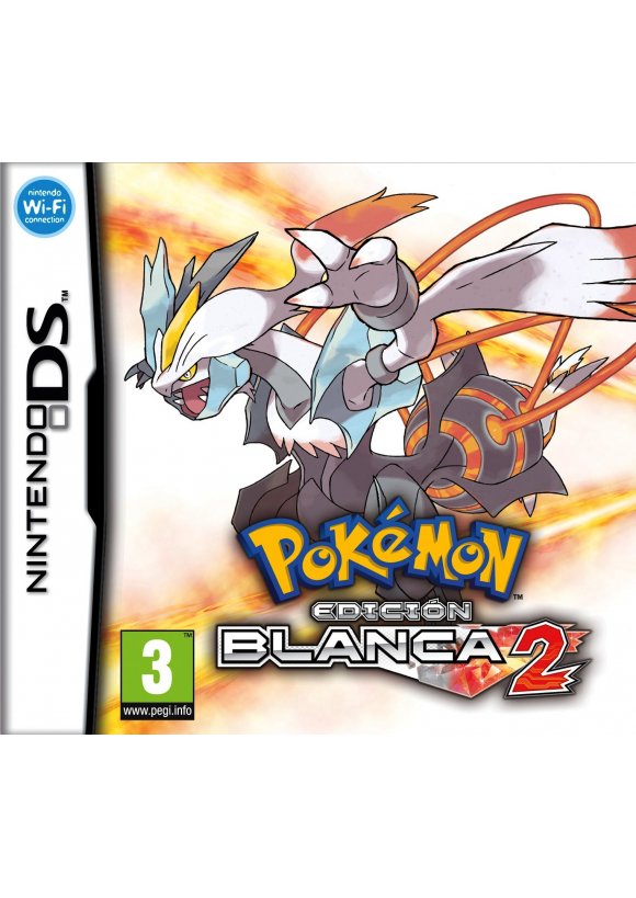 Portada oficial de Pokémon Edición Blanca 2 DS