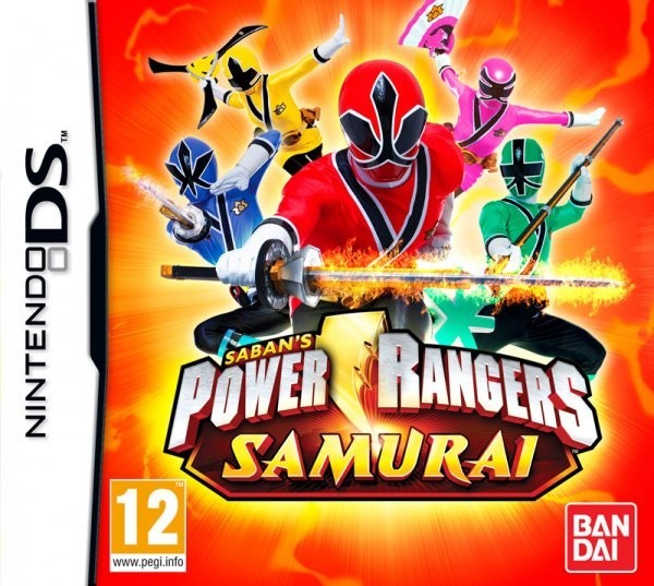 Portada oficial de Power Rangers Samurai  DS