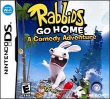 Portada oficial de Rabbids Go Home  DS