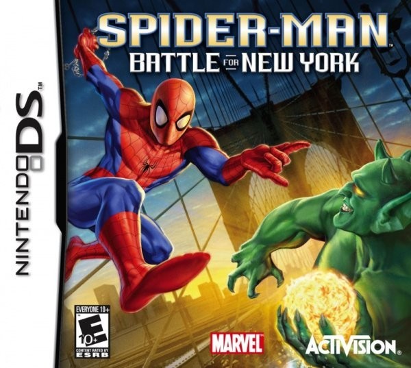 Portada oficial de Spider-Man: Battle For New York  DS