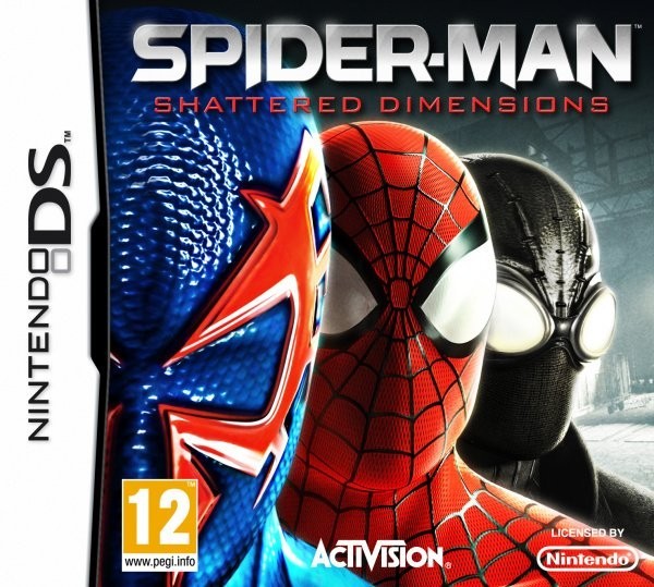 Portada oficial de Spider-Man: Shattered Dimensions  DS