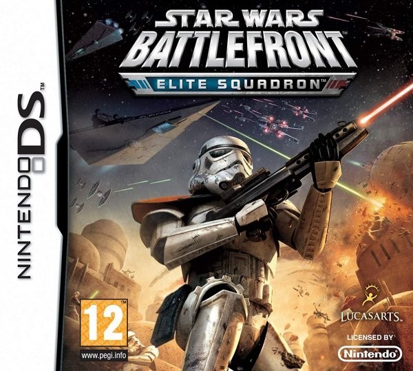 Portada oficial de Star Wars Battlefront: Elite Squadron  DS
