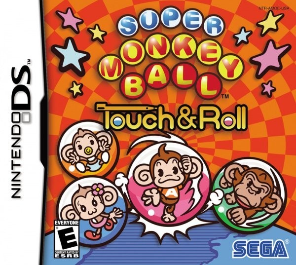 Portada oficial de Super Monkey Ball Touch and Roll  DS