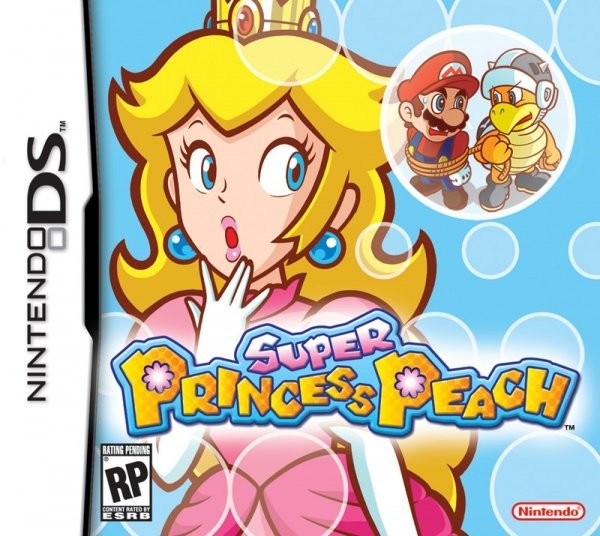 Portada oficial de Super Princess Peach  DS